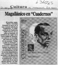 Magallánico en "Cuadernos"  [artículo]