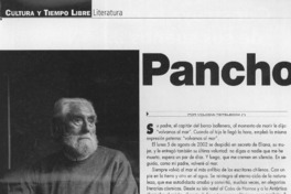 Pancho vuelve al mar  [artículo] Volodia Teitelboim