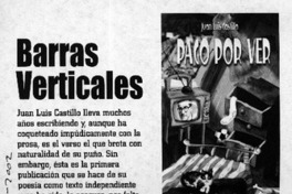 Barras verticales  [artículo] Huberto Plaza