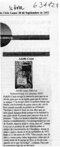 Chacabuco  [artículo] Clara Fernández Escudero