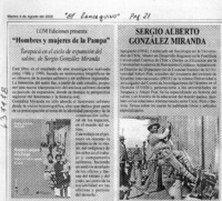 "Hombres y mujeres de la pampa"  [artículo]