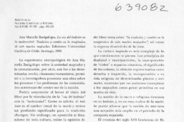 La voz del kultrún en la modernidad  [artículo] Horacio Zapater