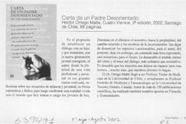 Carta de un padre desorientado  [artículo]