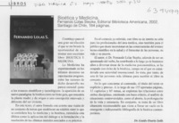 Bioética y medicina