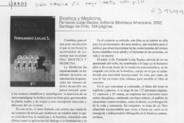 Bioética y medicina