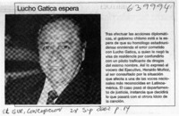 Lucho Gatica espera