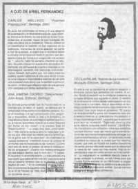 A ojo de Ariel Fernández  [artículo]