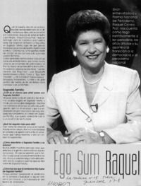 Ego sum Raquel  [artículo]