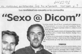"Sexo @ Dicom"  [artículo]