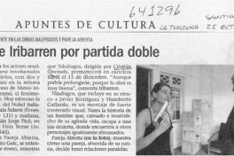 Freund e Iribarren por partida doble  [artículo]