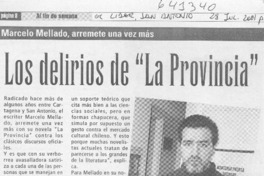 Los delirio de "La provincia"  [artículo]