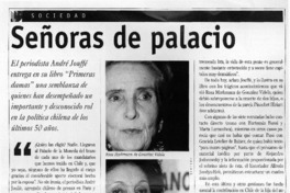 Señoras de palacio  [artículo]