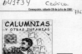 Tito Matamala ataca con sus "calumnias"  [artículo]