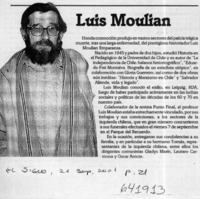 Luis Moulian  [artículo]