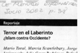 Terror en el laberinto  [artículo] Galvarino Guerra