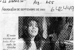 Agotado libro de la "Geisha chilena"  [artículo]