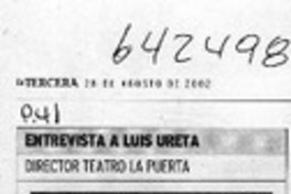 "Los autores están saturados de los lugares comunes"  [artículo]
