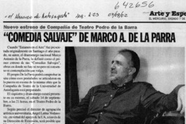 "Comedia salvaje" de Marco A. de la Parra  [artículo]