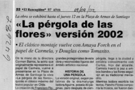 "La pérgola de las flores" versión 2002  [artículo] Patricio Rodríguez