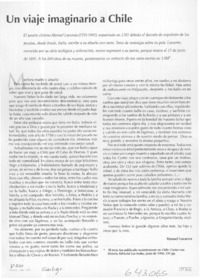 Un viaje imaginario a Chile  [artículo]