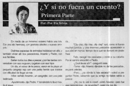 ¿Y si no fuera un cuento?