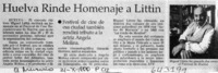Huelva rinde homenaje a Littin  [artículo]