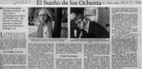 El sueño de los ochenta  [artículo]
