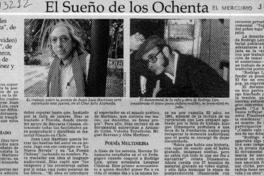 El sueño de los ochenta  [artículo]