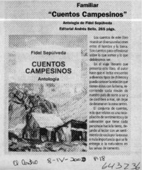 "Cuentos campesinos"  [artículo]