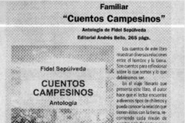 "Cuentos campesinos"  [artículo]