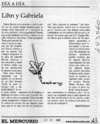 Lihn y Gabriela