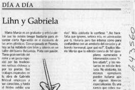 Lihn y Gabriela