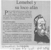 Lemebel y su loco afán  [artículo]