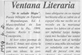 Yo te saludo mapu  [artículo] Miguel Ramírez