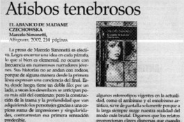 Atibos tenebrosos  [artículo] I. Q. E.