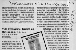Vida emergente, muerte en retroceso  [artículo]