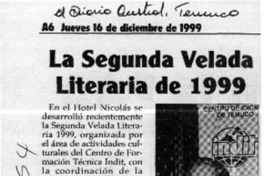 La segunda velada literaria de 1999