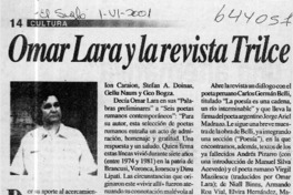 Omar Lara y la revista Trilce  [artículo]