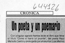 Un poeta y un poemario