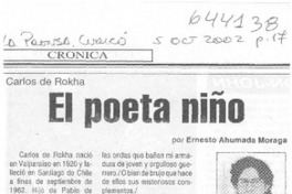 El poeta niño