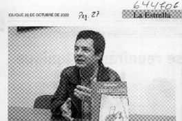 Patricio Riveros ganó beca  [artículo]