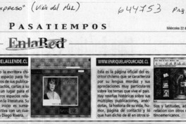 Pasatiempos  [artículo]