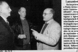 Lanzamiento de libro  [artículo]