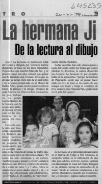 La hermana Ji de la lectura al dibujo  [artículo]