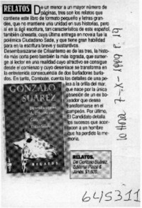 Relatos  [artículo]
