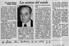 Las azoteas del miedo  [artículo] Jaime Gómez Rojas (Jonás)