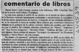 "Barrio bravo"  [artículo] Antonio Rojas Gómez