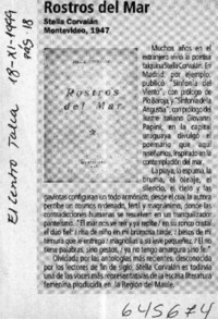 Rostros del mar  [artículo]