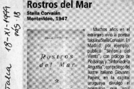 Rostros del mar  [artículo]