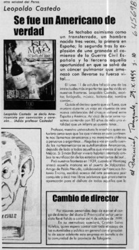 Se fue un americano de verdad  [artículo]